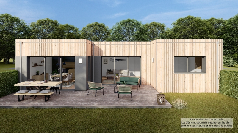 Maison+Terrain de 4 pièces avec 3 chambres à Domagne 35113 – 318000 € - PABU-25-10-20-52