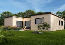 Maison+Terrain de 3 pièces avec 2 chambres à Breal-sous-Vitre 35370 – 219396 € - PABU-25-10-27-53