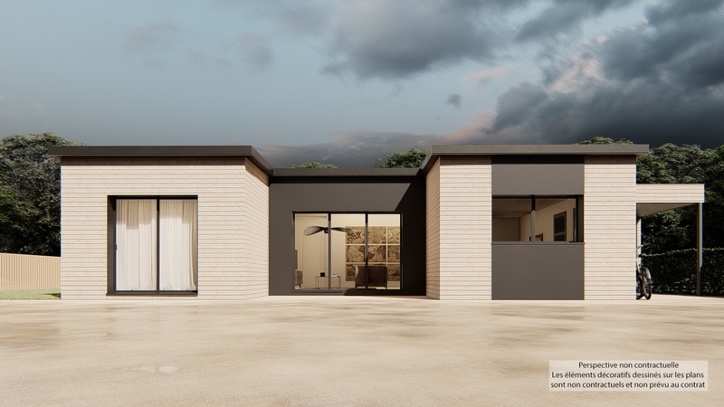 Maison+Terrain de 4 pièces avec 3 chambres à Domagne 35113 – 286000 € - PABU-25-10-27-45