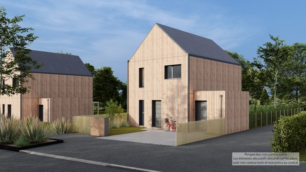 Maison+Terrain de 4 pièces avec 3 chambres à Noyal-Chatillon-sur-Seiche 35230 – 275000 € - PABU-25-10-27-15