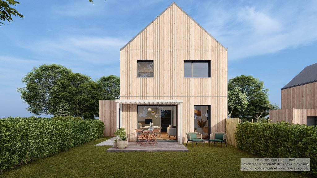 Maison+Terrain de 4 pièces avec 3 chambres à Noyal-Chatillon-sur-Seiche 35230 – 275000 € - PABU-25-10-20-35