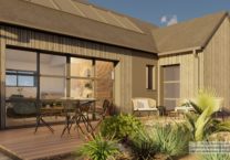 Maison+Terrain de 3 pièces avec 2 chambres à Lampaul-Guimiliau 29400 – 194530 € - CDER-25-11-03-19