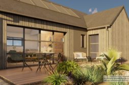 Maison+Terrain de 3 pièces avec 2 chambres à Lampaul-Guimiliau 29400 – 194530 € - CDER-25-11-03-19