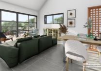 Maison+Terrain de 3 pièces avec 2 chambres à Lampaul-Guimiliau 29400 – 194530 € - CDER-25-11-03-19