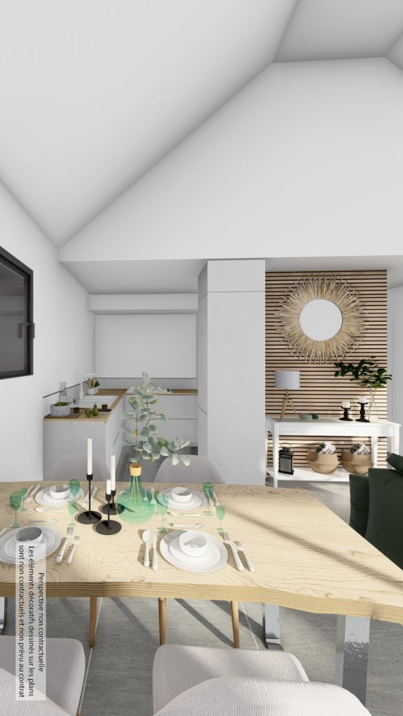 Maison+Terrain de 3 pièces avec 2 chambres à Lampaul-Guimiliau 29400 – 194530 € - CDER-25-11-03-19