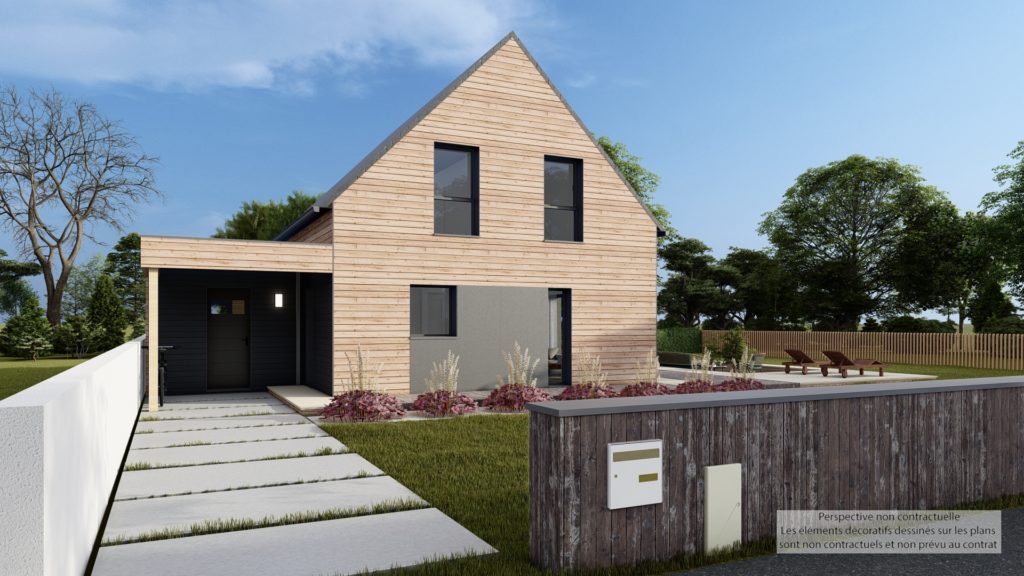 Maison+Terrain de 5 pièces avec 3 chambres à Plouigneau 29610 – 259900 € - CDER-25-11-28-4