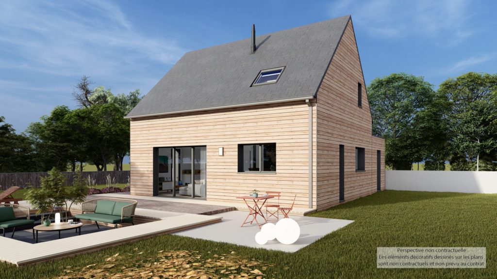 Maison+Terrain de 5 pièces avec 3 chambres à Plouigneau 29610 – 259900 € - CDER-25-11-28-4