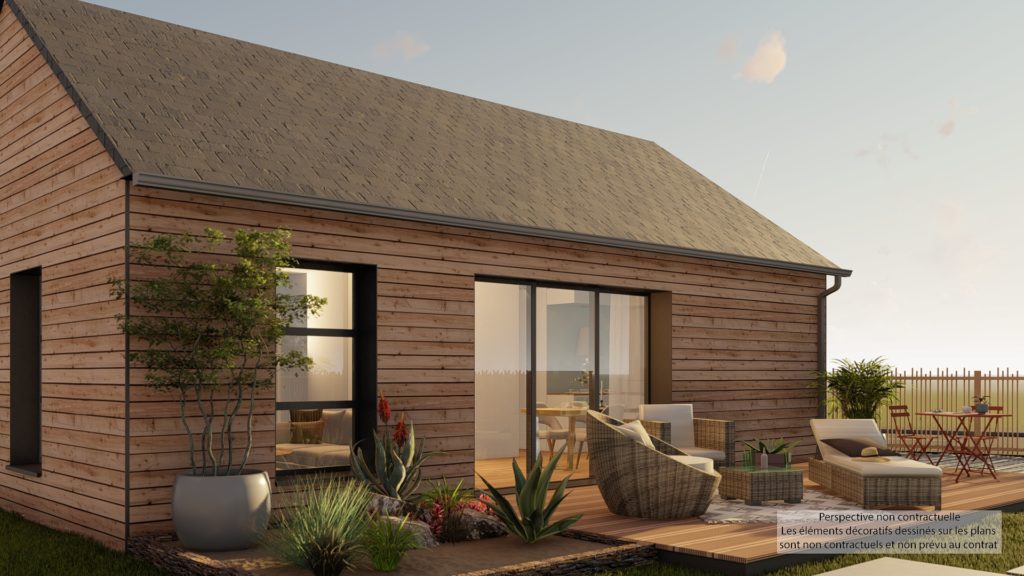 Maison+Terrain de 2 pièces avec 1 chambres à Cleder 29233 – 189156 € - CDER-25-11-17-12