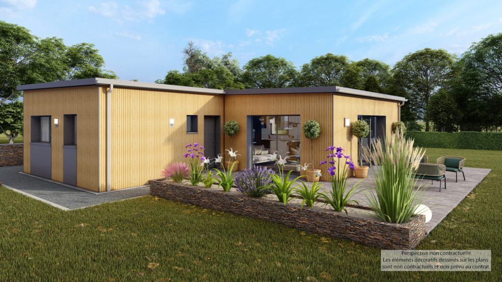 Maison+Terrain de 5 pièces avec 2 chambres à Guimaec 29620 – 275350 € - CDER-25-11-17-13