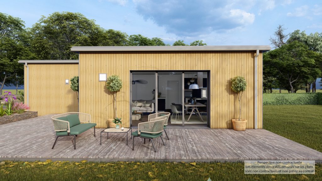 Maison+Terrain de 5 pièces avec 2 chambres à Guimaec 29620 – 275350 € - CDER-25-11-17-13