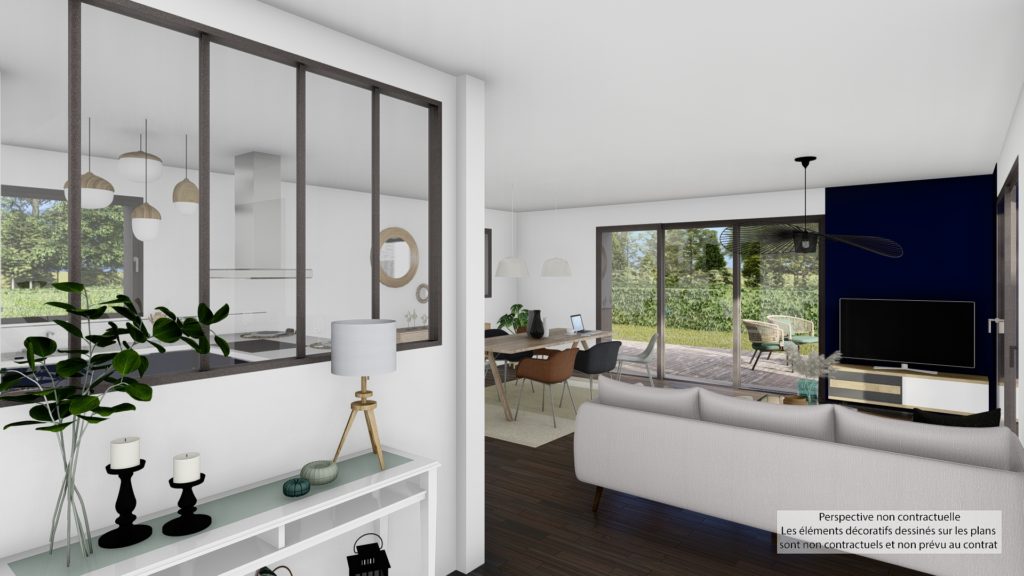 Maison+Terrain de 5 pièces avec 2 chambres à Guimaec 29620 – 275350 € - CDER-25-11-17-13