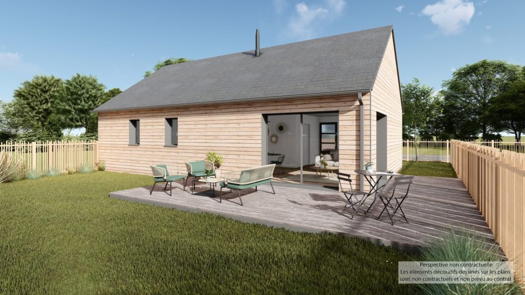 Maison+Terrain de 5 pièces avec 3 chambres à Les-Touches 44390 – 232420 € - ALEG-25-12-23-42