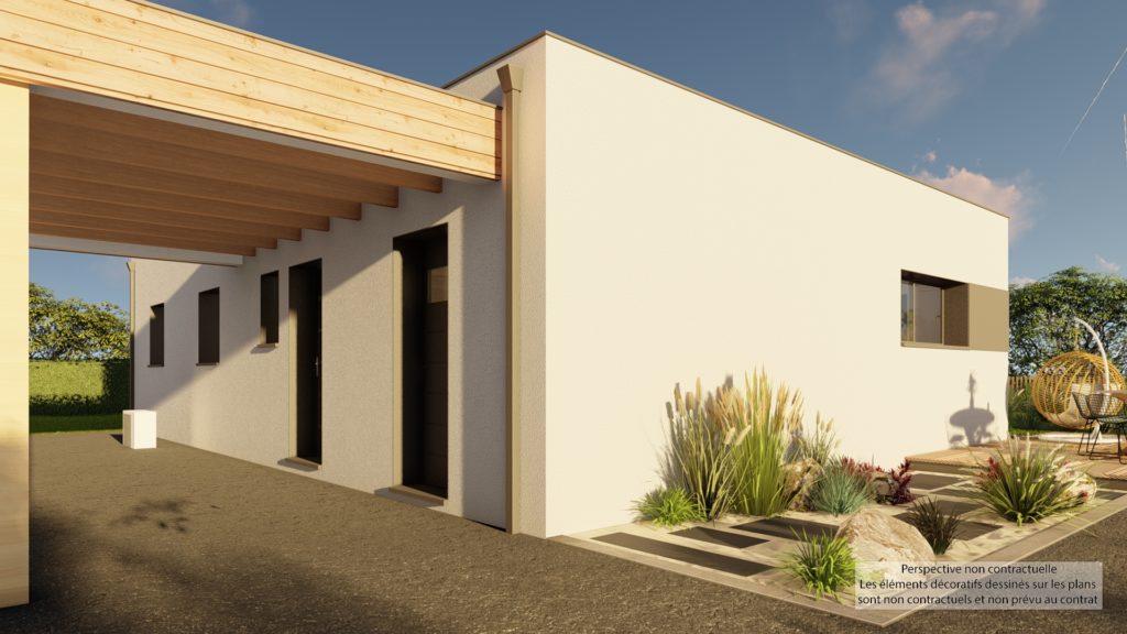 Maison+Terrain de 5 pièces avec 3 chambres à Cleder 29233 – 249156 € - CDER-26-01-13-23