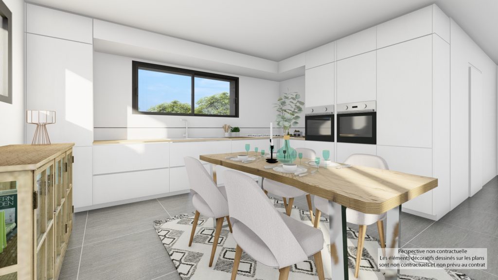 Maison+Terrain de 5 pièces avec 3 chambres à Cleder 29233 – 249156 € - CDER-26-01-13-23