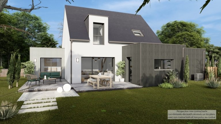 Maison+Terrain de 5 pièces avec 4 chambres à Santec 29250 – 396010 € - CDER-26-07-17-6