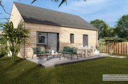 Maison+Terrain de 3 pièces avec 2 chambres à Roz-Landrieux 35120 – 186900 € - DAJE-26-03-31-40