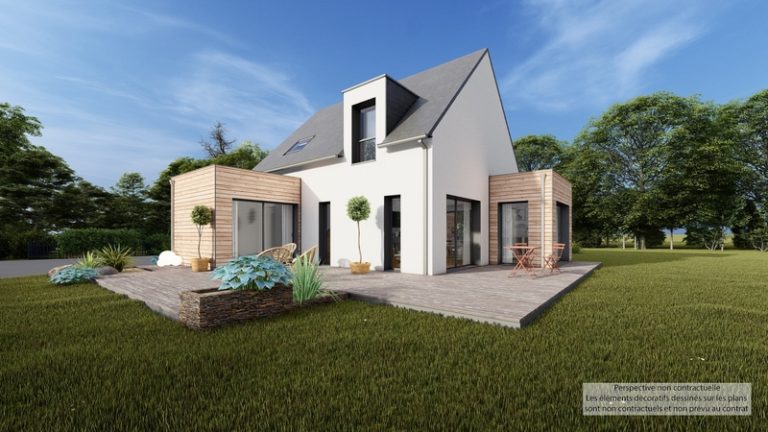 Maison+Terrain de 5 pièces avec 4 chambres à Kervignac 56700 – 334900 € - MADR-26-06-02-2