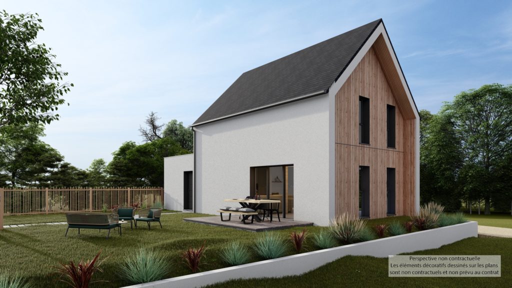 Maison+Terrain de 5 pièces avec 4 chambres à Rennes 35000 – 434586 € - HHE-26-01-27-37