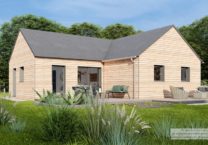 Maison+Terrain de 4 pièces avec 3 chambres à Miniac-Morvan 35540 – 273020 € - DAJE-26-02-09-36