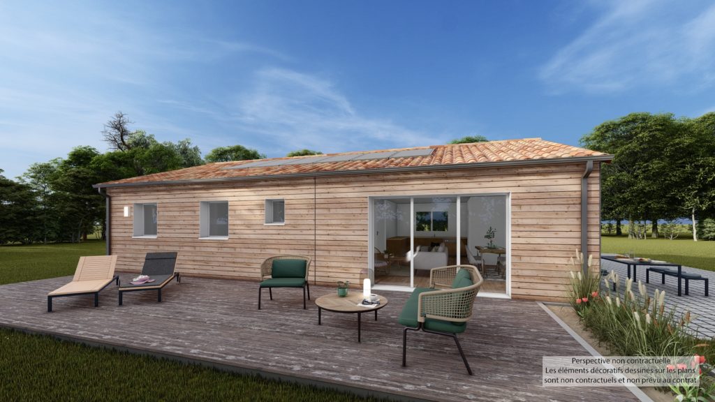 Maison+Terrain de 5 pièces avec 3 chambres à Tecou 81600 – 263442 € - PBRU-26-02-23-39