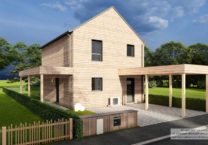 Maison+Terrain de 4 pièces avec 3 chambres à Miniac-Morvan 35540 – 294070 € - DAJE-26-02-23-46