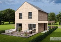 Maison+Terrain de 4 pièces avec 3 chambres à Miniac-Morvan 35540 – 294070 € - DAJE-26-02-23-46