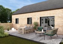 Maison+Terrain de 3 pièces avec 2 chambres à Saint-Pere-Marc-en-Poulet 35430 – 224500 € - DAJE-26-03-23-26