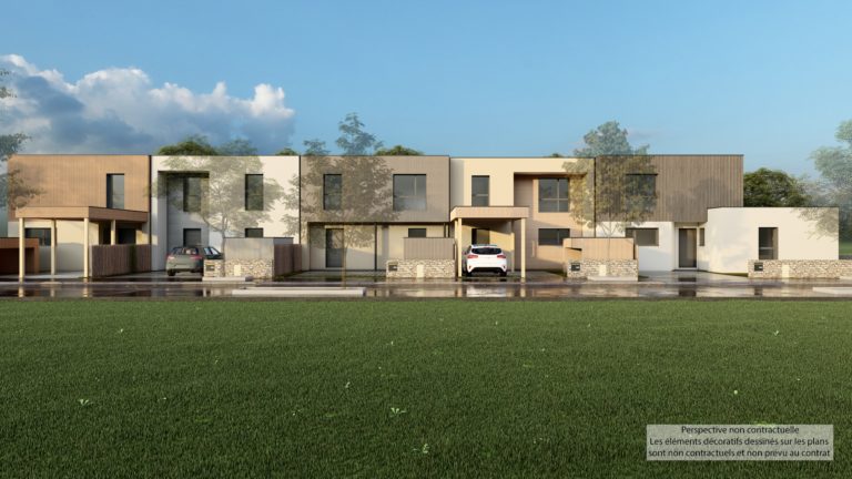Maison+Terrain de 6 pièces avec 5 chambres à Chateaugiron 35410 – 382340 € - DAJE-26-07-06-55