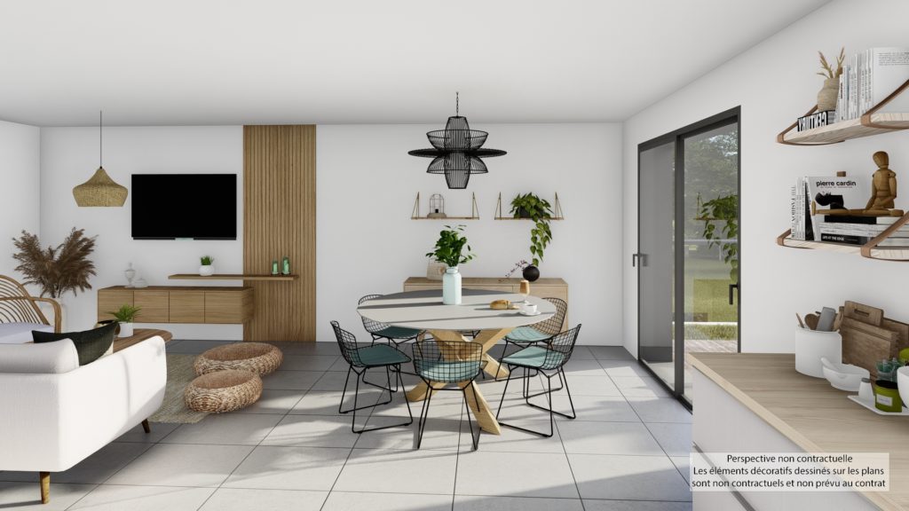 Maison+Terrain de 4 pièces avec 3 chambres à Miniac-Morvan 35540 – 256633 € - DAJE-26-07-21-32