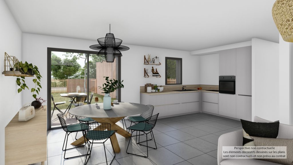 Maison+Terrain de 4 pièces avec 3 chambres à Miniac-Morvan 35540 – 256633 € - DAJE-26-07-21-32