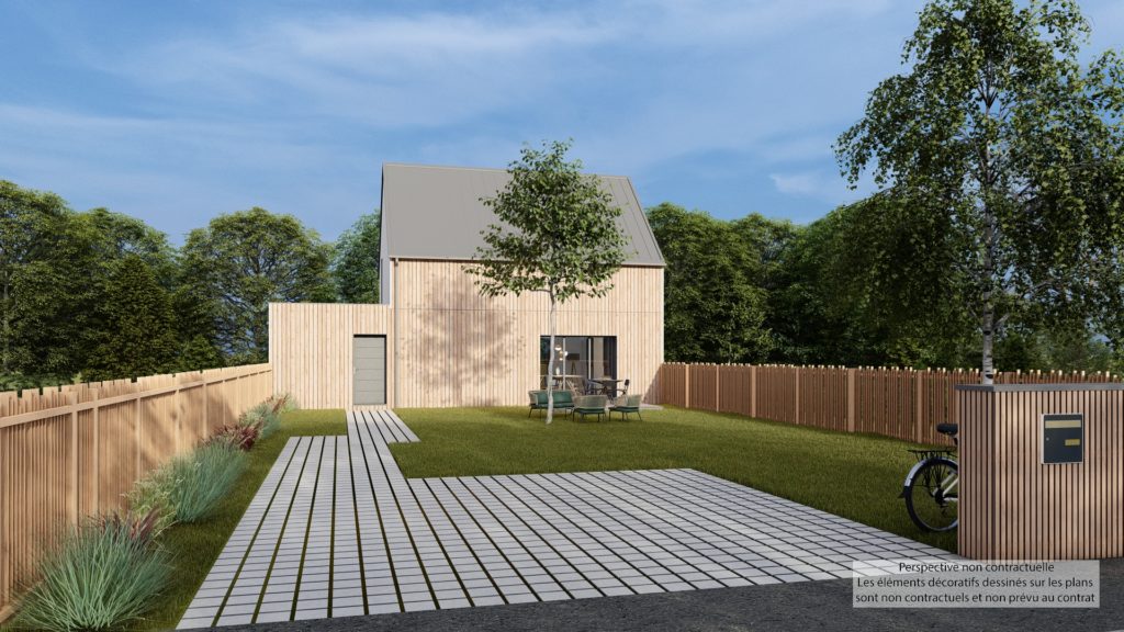 Maison+Terrain de 5 pièces avec 4 chambres à Guichen 35580 – 356000 € - DAJE-26-03-16-52