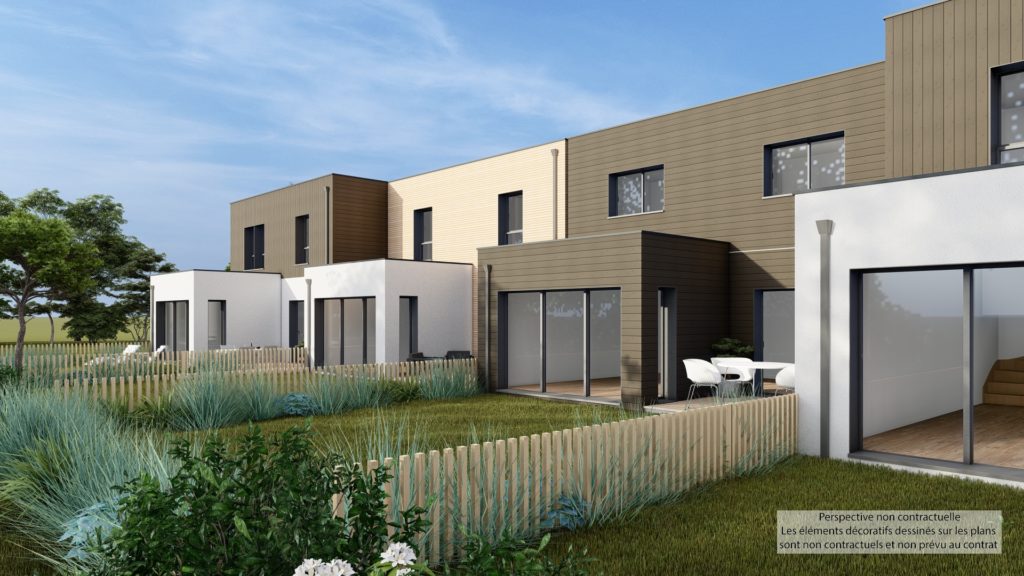 Maison+Terrain de 5 pièces avec 4 chambres à L&rsquo;Hermitage 35590 – 343950 € - DAJE-26-03-31-58