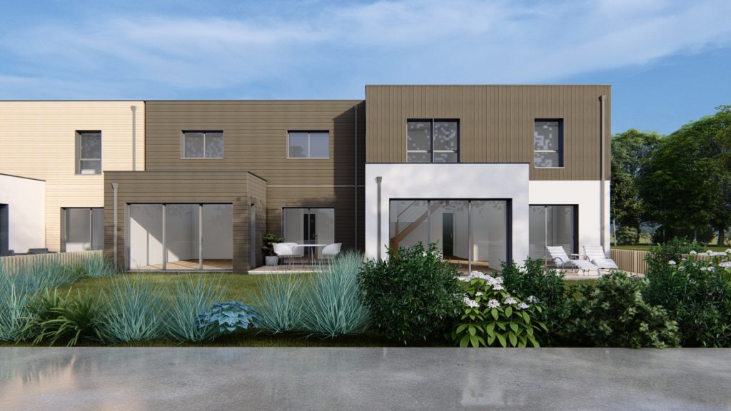 Maison+Terrain de 5 pièces avec 4 chambres à L&rsquo;Hermitage 35590 – 343950 € - DAJE-26-03-31-58