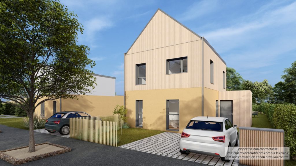 Maison+Terrain de 5 pièces avec 4 chambres à Noyal-Chatillon-sur-Seiche 35230 – 398150 € - DAJE-26-03-09-56