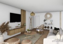 Maison+Terrain de 5 pièces avec 4 chambres à Noyal-Chatillon-sur-Seiche 35230 – 398150 € - DAJE-26-03-09-56