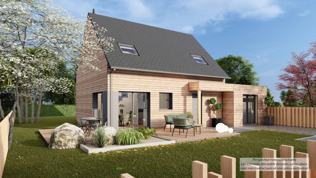 Maison+Terrain de 5 pièces avec 4 chambres à Concarneau 29900 – 324000 € - FLANC-26-03-10-1