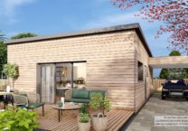 Maison+Terrain de 3 pièces avec 2 chambres à Melgven 29140 – 196000 € - FLANC-26-03-10-140