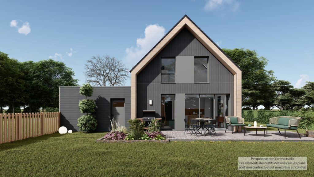 Maison+Terrain de 4 pièces avec 3 chambres à Mellac 29300 – 386700 € - MADR-26-03-18-2