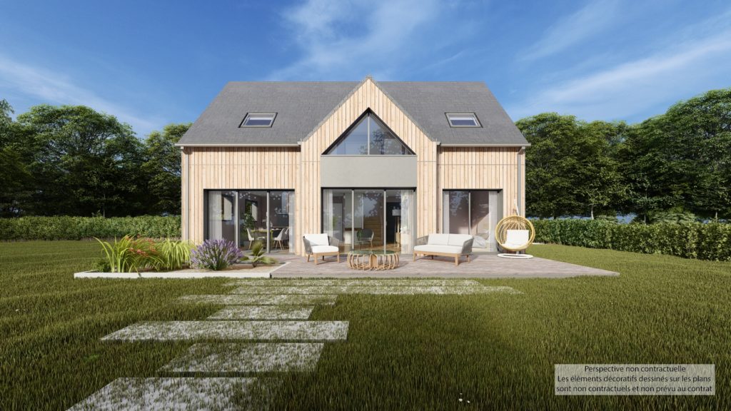 Maison+Terrain de 4 pièces avec 3 chambres à Mellac 29300 – 366700 € - MADR-26-03-18-1