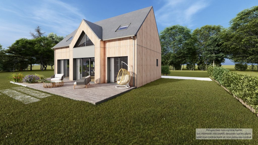 Maison+Terrain de 4 pièces avec 3 chambres à Mellac 29300 – 366700 € - MADR-26-03-18-1