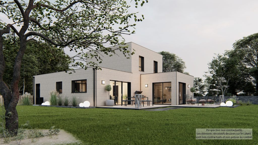 Maison+Terrain de 5 pièces avec 4 chambres à L&rsquo;Hermitage 35590 – 330000 € - HHE-26-04-07-15