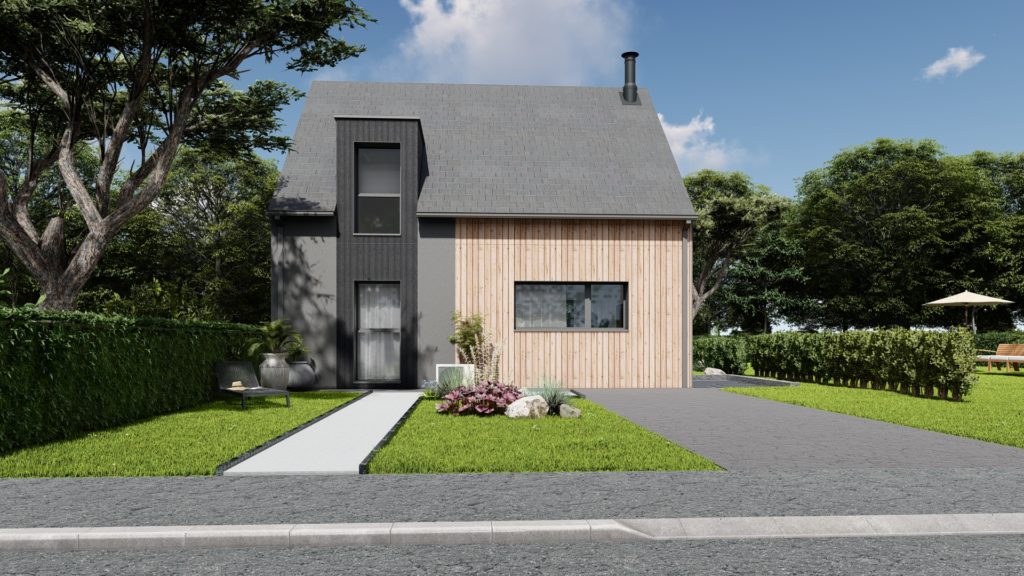 Maison+Terrain de 4 pièces avec 3 chambres à Vitre 35500 – 285241 € - PABU-26-03-30-18