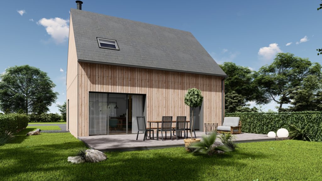 Maison+Terrain de 4 pièces avec 3 chambres à Vitre 35500 – 285241 € - PABU-26-03-30-18