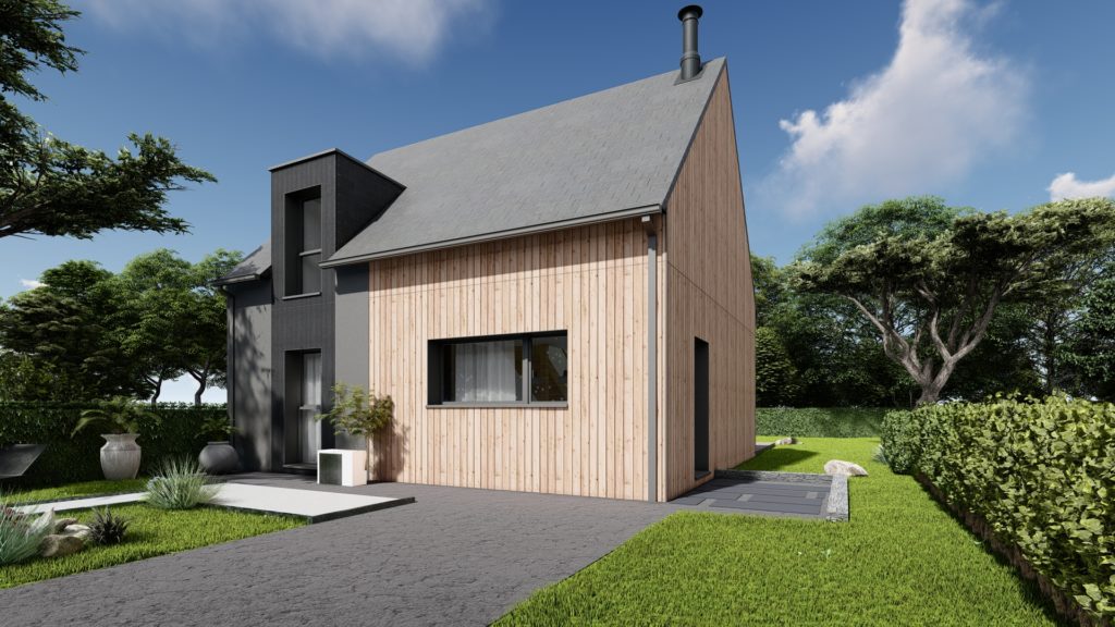 Maison+Terrain de 4 pièces avec 3 chambres à Vitre 35500 – 285241 € - PABU-26-03-30-18