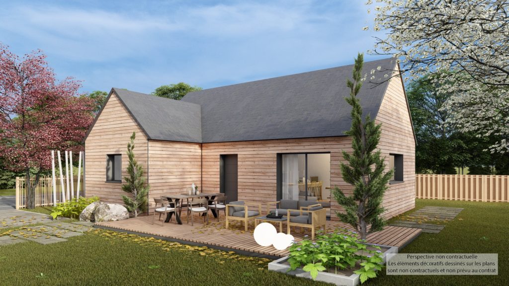 Maison+Terrain de 3 pièces avec 2 chambres à Erbree 35500 – 224720 € - PABU-26-03-30-55