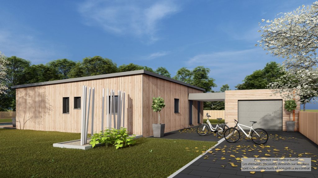 Maison+Terrain de 4 pièces avec 3 chambres à Saint-Aubin-du-Cormier 35140 – 258050 € - PABU-26-03-30-21