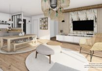 Maison+Terrain de 5 pièces avec 3 chambres à Villebrumier 82370 – 230859 € - PBRU-26-03-30-2