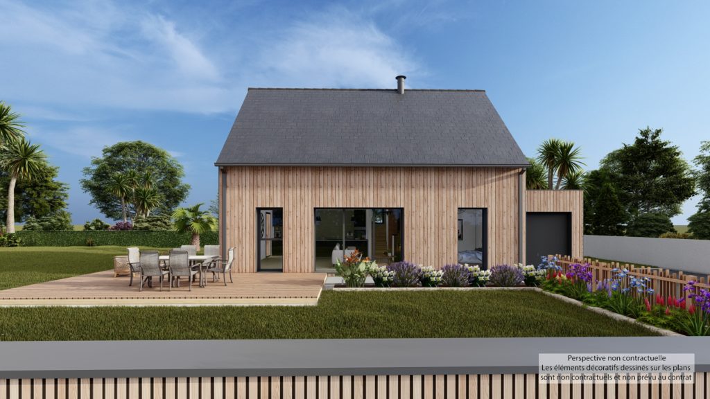 Maison+Terrain de 5 pièces avec 3 chambres à Saint-Aubin-du-Cormier 35140 – 301964 € - PABU-26-04-13-14