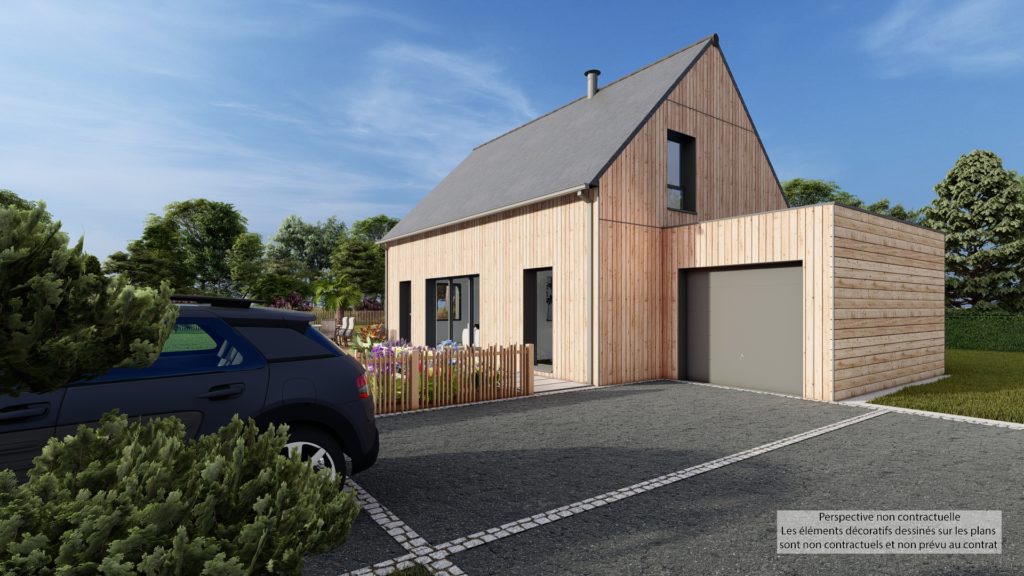 Maison+Terrain de 5 pièces avec 3 chambres à Saint-Aubin-du-Cormier 35140 – 301964 € - PABU-26-04-13-14