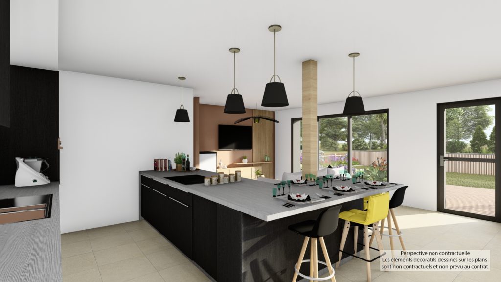 Maison+Terrain de 5 pièces avec 3 chambres à Saint-Aubin-du-Cormier 35140 – 301964 € - PABU-26-04-13-14